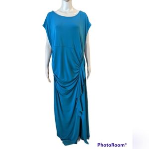 Lane Bryant Green Maxi Dress Size 22/24